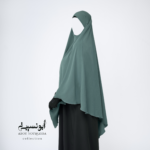 khimar Isdel Hafsa Vert Pastel اخضر بستيل – Image 2