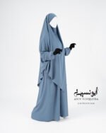 Ensemble Salsabil Isdel -Bleu Ciel أزرق سماوي