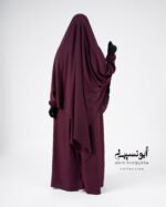 Ensemble Salsabil Isdel -Bordeaux عنابي – Image 3