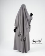 Ensemble Salsabil Isdel -Gris Perle رمادي لؤلؤي – Image 2